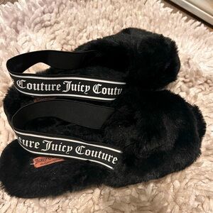 Fuzzy Juicy Couture Slipper Shoes